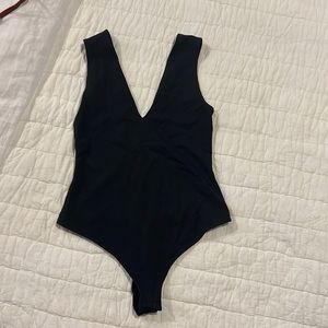Free people black bodysuit